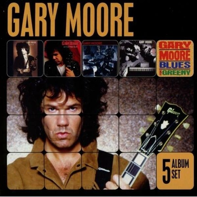 MOORE GARY: 5 ALBUM SET CD