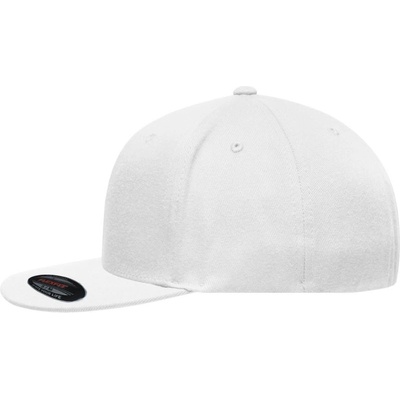 Myrtle Beach 6 panelová Flexfit s plochým kšiltem MB 6184 white