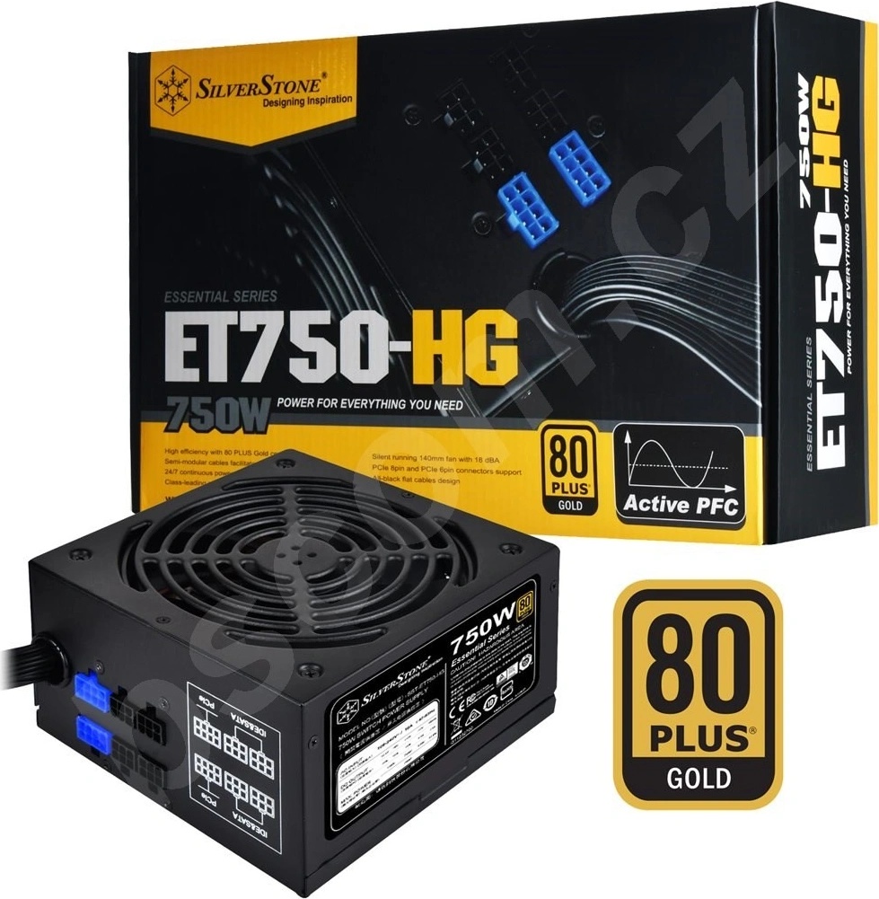 SilverStone SST-ET750-G 750W 電源ユニット パソコン電源ユニット