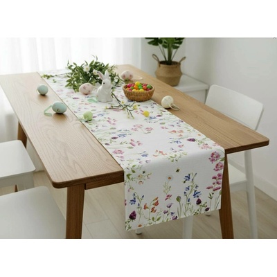 Mybesthome Vzorovaný ubrus běhoun Spring I. 40x175 cm