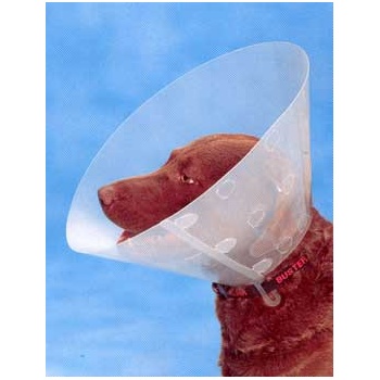 Kruuse Buster Clic Collar Plastový ochranný límec pro psy 20 cm