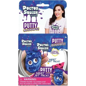 Doctor Squish Jet Pack Dark Blue Putty Buddies 50g