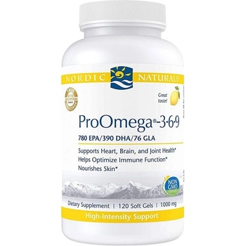 Image 1 of Nordic Naturals ProOmega 3-6-9 1360 mg [120 Гел капсули]
