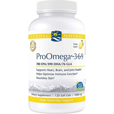 Nordic Naturals ProOmega 3-6-9 1360 mg [120 Гел капсули]