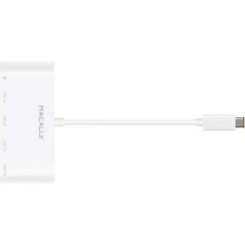 Image 1 of Macally 3.1 USB-C to 4 port USB-A and 1xUSB-C Hub - USB хъб с 4 USB изхода и USB-C порт за устройства с USB-C