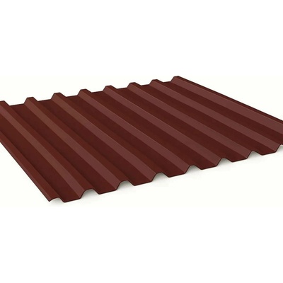 Satjam trapéz SAT 18NP 0,5 x 1128 mm 3 m PE25 RAL 3009 červenohnědá