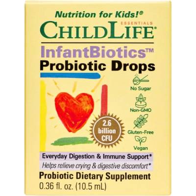 ChildLife InfantBiotics Probiotic Drops | with 2.6 Billion Active Cells [10 мл]