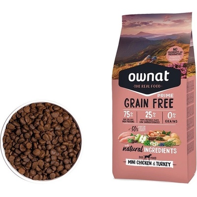 Ownat GF Prime dog Mini Chicken & Turkey 0,4 kg