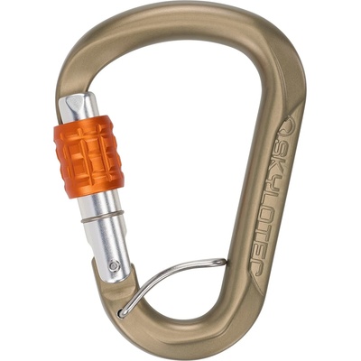 Skylotec HMS карабинер Skylotec Tondo SGL HC HMS carabiner - Hard Coated / Orange - размер Screw Gate (323-0300-0211)