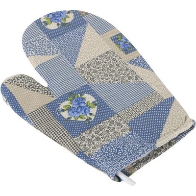 Bellatex chňapka kuchárska CH/533 patchwork modrý 28x18 cm