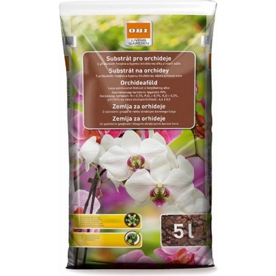 OBI Living Garden Substrát pre orchidey 5 l