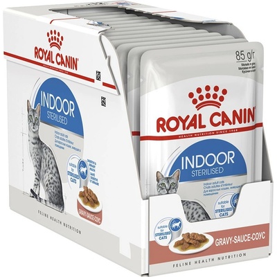 Royal Canin Indoor Sterilised v omáčce 12 x 85 g