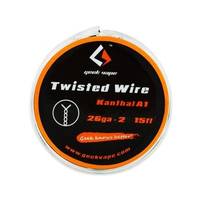 GeekVape Twisted Kanthal A1 odporový drát 2x 26GA 5m