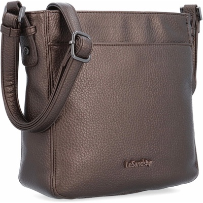Le Sands Kabelka crossbody Metalická 4653 BR