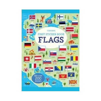 First Sticker Book Flags