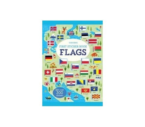 First Sticker Book Flags
