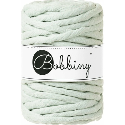 Bobbiny Macrame Cord 9 mm 30 m Milky Green Šňůra
