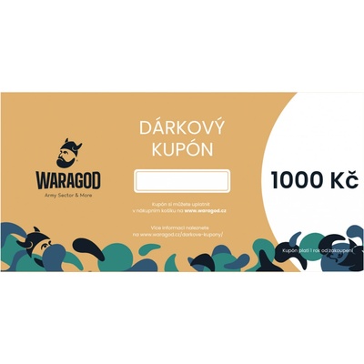 Dárková poukázka 1000 KČ