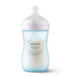 Philips Бебешка бутилка Philips Avent Natural Response, синя SCY903/21 (SCY903/21)
