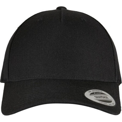 Flexfit YP CLASSICS 5-PANEL PREMIUM CURVED VISOR SNAPBACK CAP black