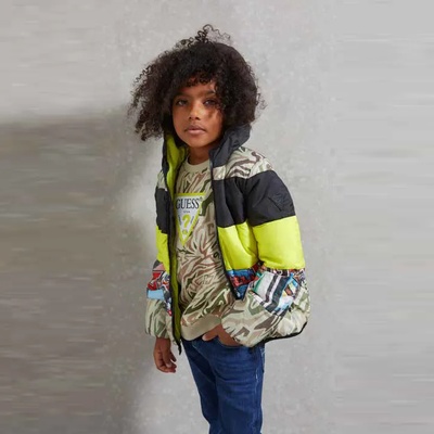 GUESS Зимно цветно яке за момче Guess