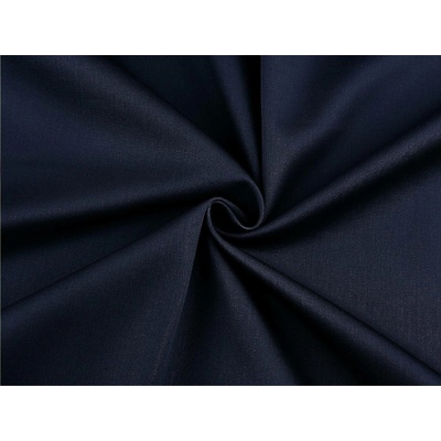 Bavlněný satén hladký šíře 220 cm Varianta: 9 (dark navy) modrá tmavá, Balení: 1 m