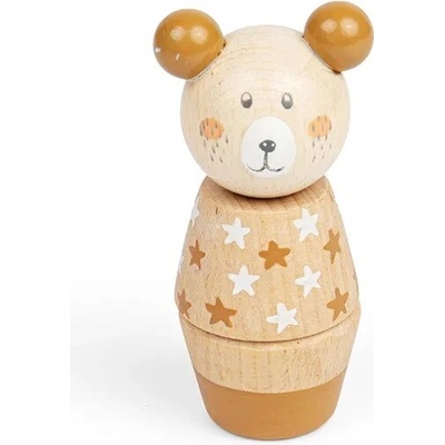 Bigjigs Toys skrutkovacie zvieratko Medveď
