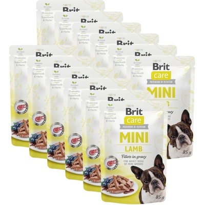 Brit Care Мини агнешки филета в сос 12x85г