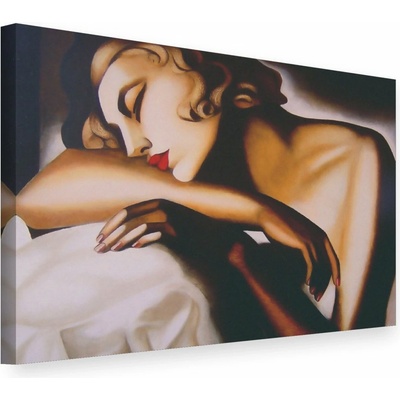 Obraz na plátne SPIACA – Tamara de Lempicka - 50x60 cm