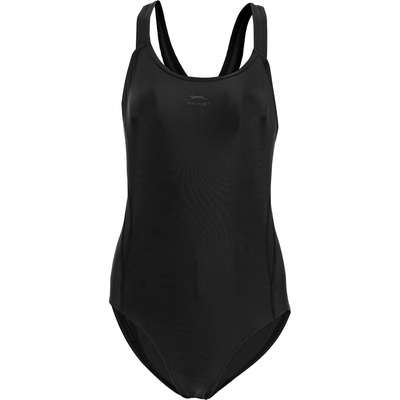 Slazenger Дамски бански костюм Slazenger LYCRA® XTRA LIFE X Back Swimsuit Ladies - Black