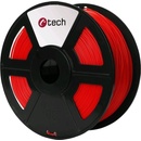 C-TECH ABS, 1,75mm, 1kg, fluorescenční červená