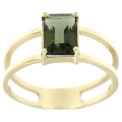 Zlatnictví U Kostela Zlatý Prsten s vltavínem 164.6ž