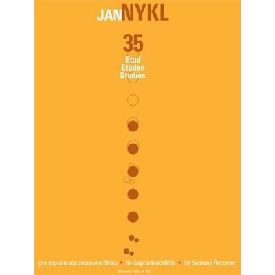 35 etud pro sopránovou zobcovou flétnu - Jan Nykl