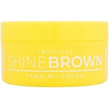 Byrokko Shine Brown Tropical Tanning Cream tělový krém podporující opálení 190 ml