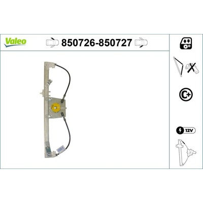 Zvedací zařízení oken VALEO 850727
