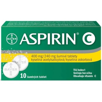 ASPIRIN C POR 400MG/240MG TBL EFF 10