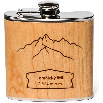 Ploskačka gravír Lomnický štít 180 ml