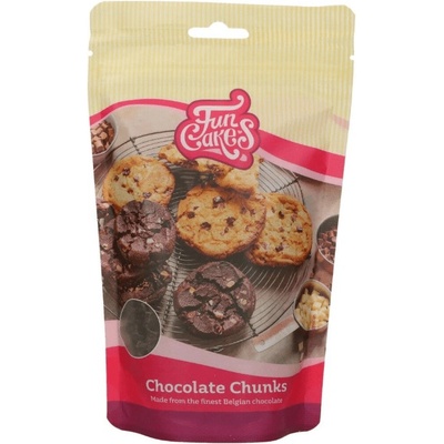 FunCakes Čokoládové kousky Chunks tmavá čokoláda 350 g