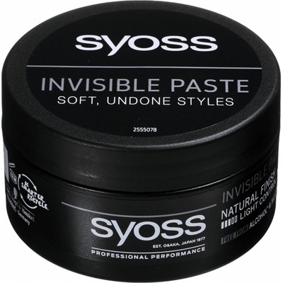 Henkel Syoss Invisible Hold Моделираща паста за коса 100 мл