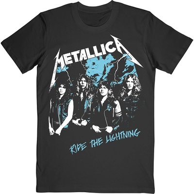 Metallica tričko Vintage Ride The Lightning čierne