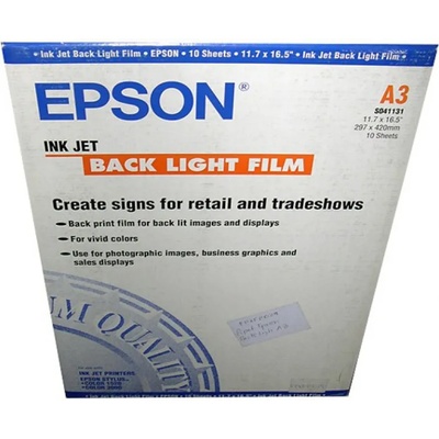 Epson ХАРТИЯ epson ink jet back light film - a3 - outlet (41131)