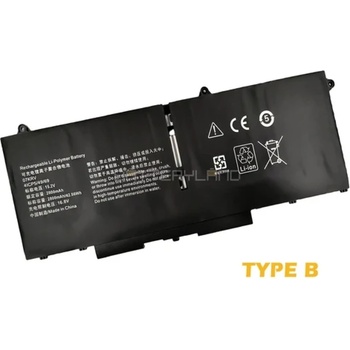 Dell 07KRV батерия за лаптоп Dell, 4 клетки, 15.2V, 43Wh (D-BS-0181)
