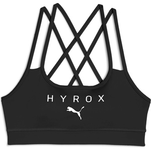 PUMA Womens Puma Hyrox Move Strappy Bra - Black