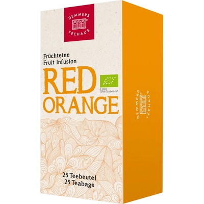 DEMMERS TEEHAUS Quick T Červený pomeranč bio ovocný čaj 75 g