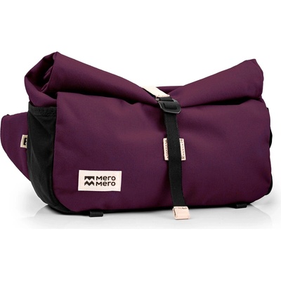 MeroMero Чанта за кръст Meromero Piha Bag 4-6 Hip bag - Aubergine / Cream leather - размер 4-6 l (510-3256-0911)
