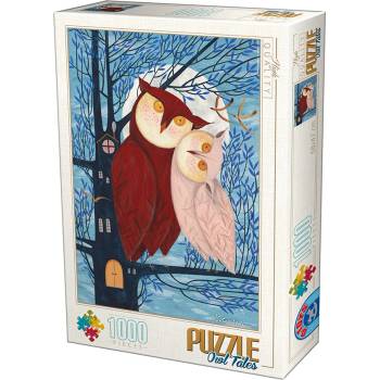 Image 1 of D-Toys - Puzzle Owl Tales - 1 000 piese