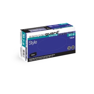 Sempermed Черни ръкавици за еднократна употреба | www. vvmstore. com (4857)