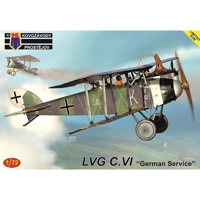 Kovozávody Prostějov LVG C.VI 'German Service' 3x camo 1:72