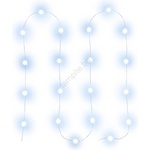 Retlux - LED коледна верига 20xLED/2xAA 2, 3 m студено бяло (FT0007)