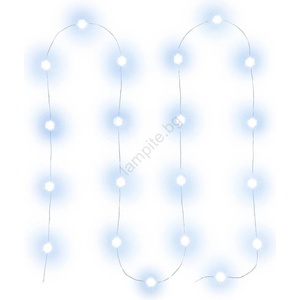 Retlux - LED коледна верига 20xLED/2xAA 2, 3 m студено бяло (FT0007)